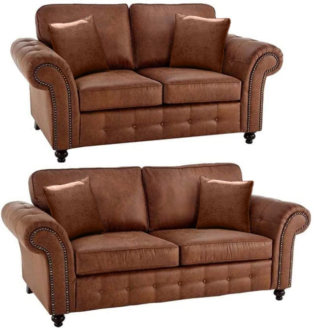 Chelsea Tan 3+2 Sofa Set