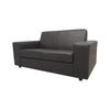 Chaise Black 2 Seater Sofa